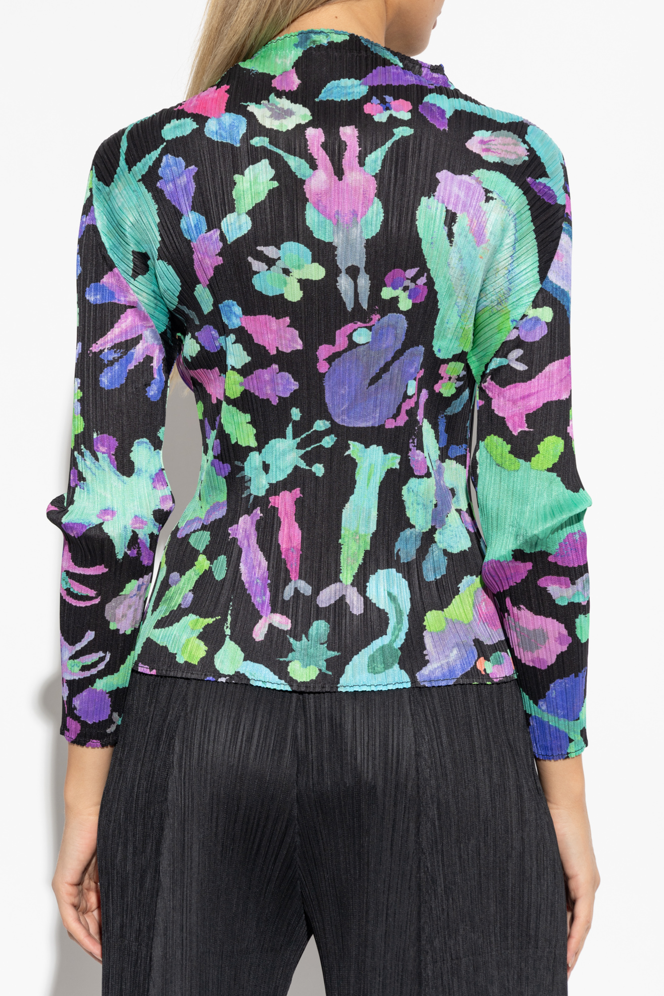 PLEATS PLEASE ISSEY MIYAKE｜ (PP48 AD111-12) Multicolour Pleated top Pleats Please Issey Miyake - Vitkac